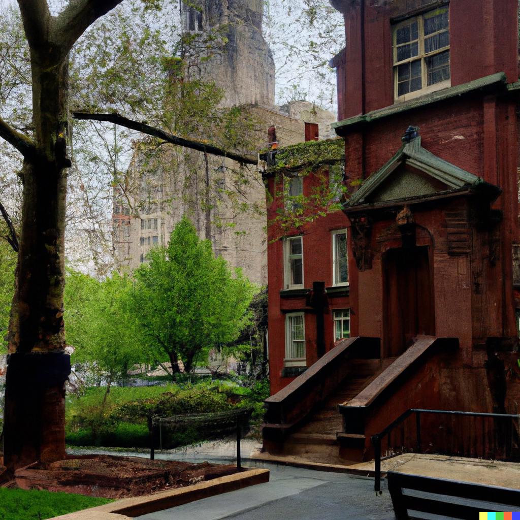 A Gem in the Heart of Philly - Exploring Cathedral Park - Image by Dall-E